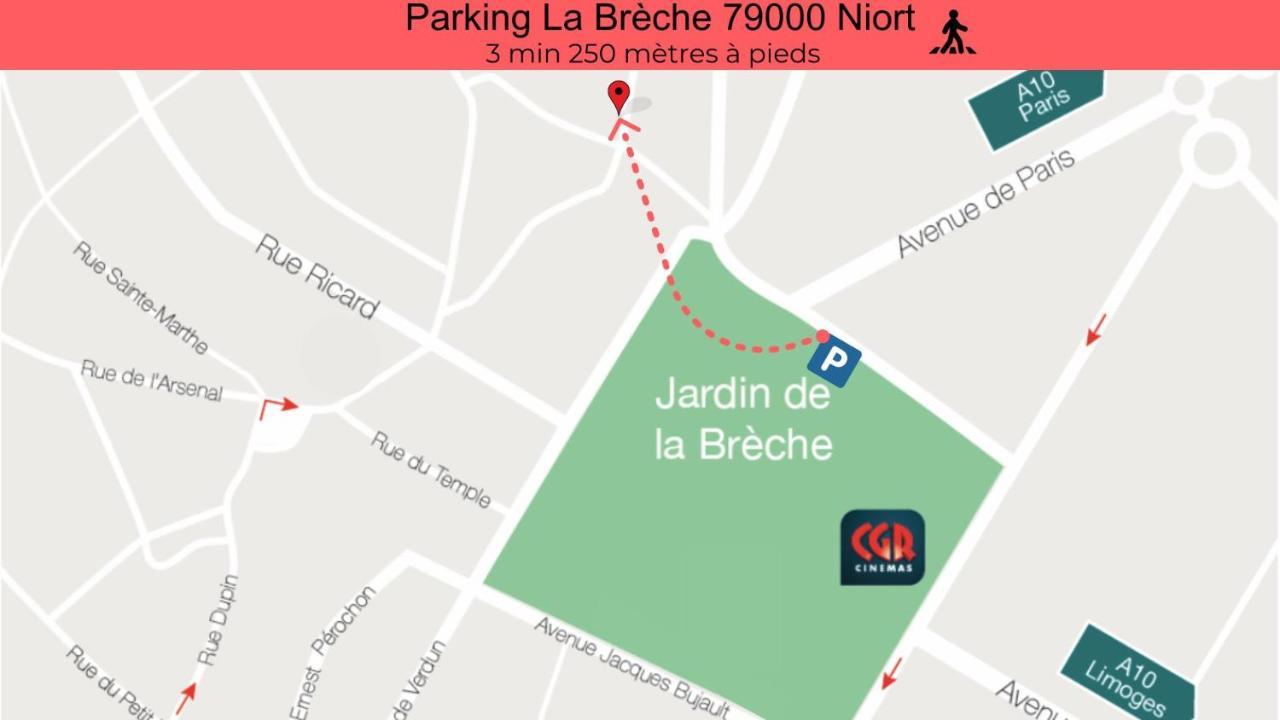 Niort - Hyper-Centre - Appartements En Duplex Ou Triplex - Wifi Fibre - Nouveau エクステリア 写真